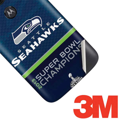 NFL Seattle Seahawks Super Bowl XLVIII Moto E5 Play Skin